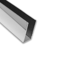 Профиль из нержавеющей стали для стекла 8 мм