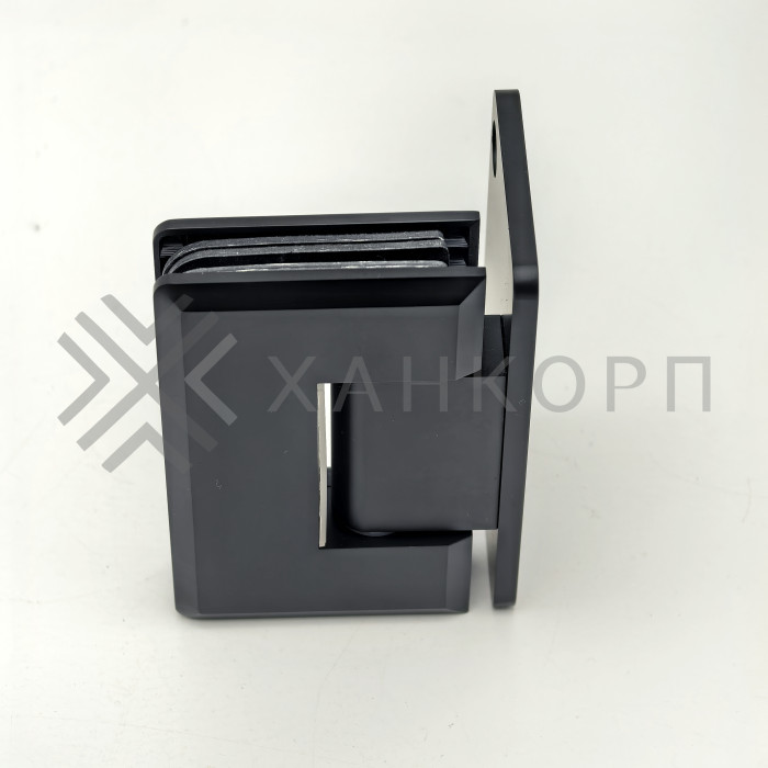 Петля Бета β FDP-20 стена-стекло с боковым креплением, латунь/черный