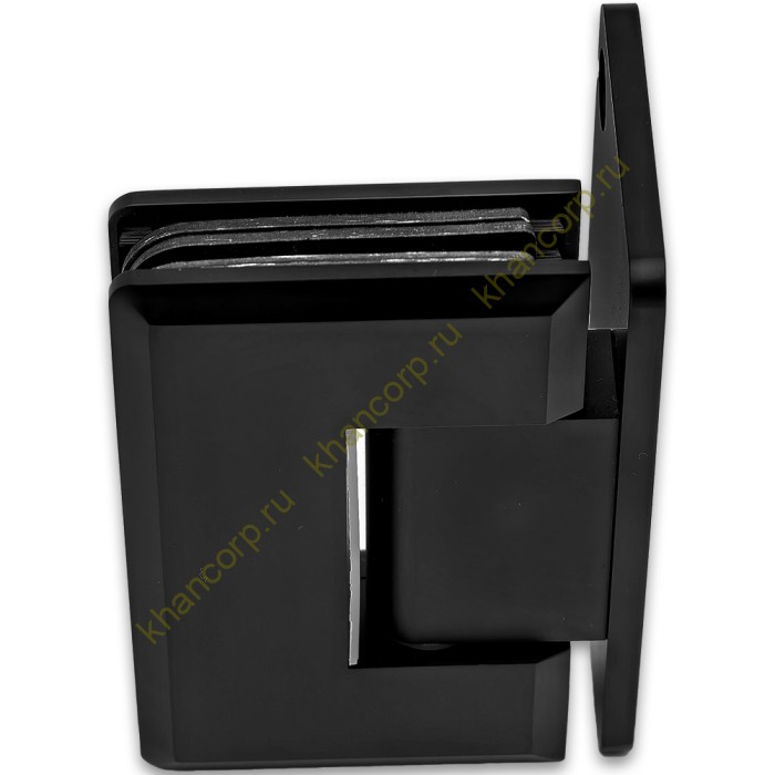 Петля Бета β FDP-20 стена-стекло с боковым креплением, латунь/черный