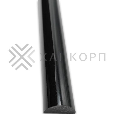 Порог акриловый для душевой 16х8 мм 2 м черный FDPP-16.2