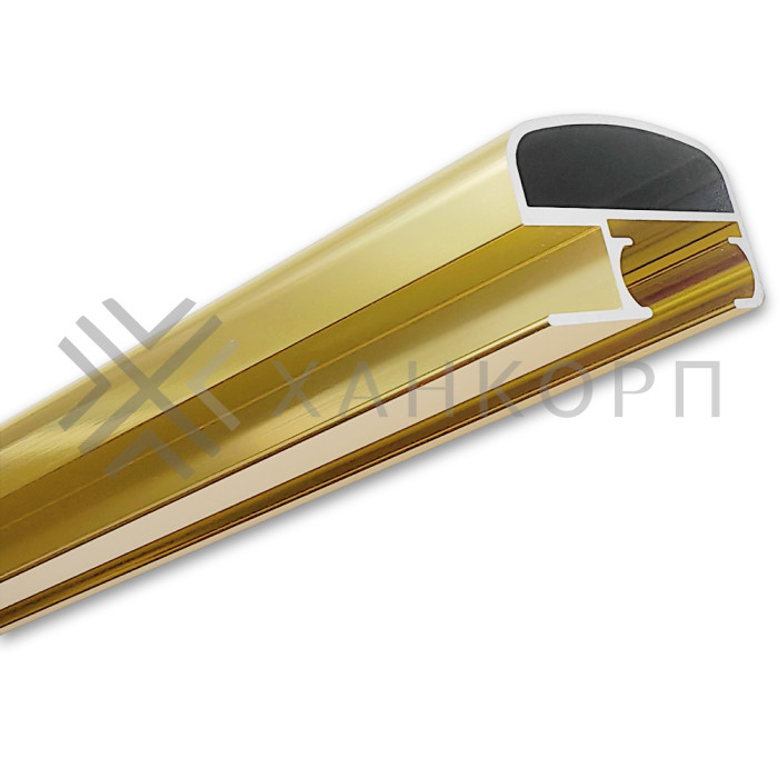 Трек FDS-3.1 для раздвижной системы FDS-3 длина 2 м, алюминий/золото