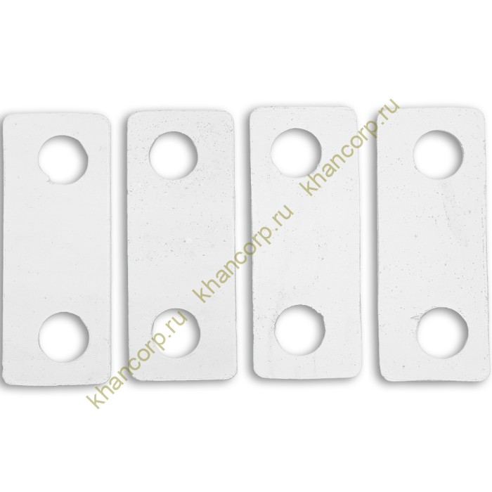 Комплект безасбестовых прокладок FDA-98 для петель серии Европа, 4 шт, белый