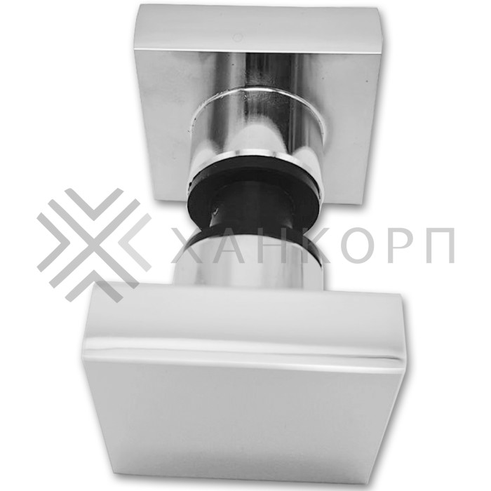 Ручка кноб FDR-30 квадратная, алюминий/хром