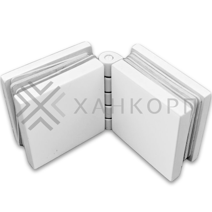 Коннектор Пегас FDK-101 стекло-стекло 0°-180° латунь/белый