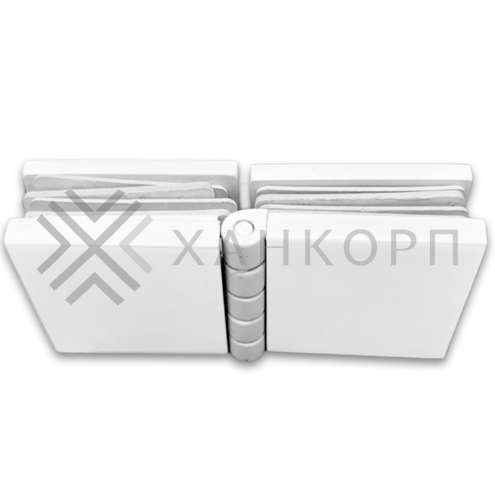 Коннектор Пегас FDK-101 стекло-стекло 0°-180° латунь/белый