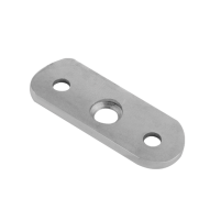 Ложемент FOP-50.22 для трубы круглой O50.8 мм, GRIT 320, нержавейка/матовый