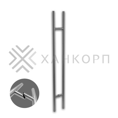 Ручка FKR-210 для стеклянной двери 32x1020х1500х1 мм, нержавейка/матовый