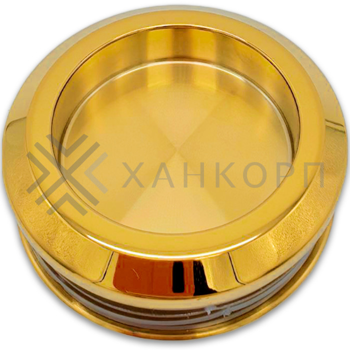 Ручка купе FDR-10, нержавейка/золото