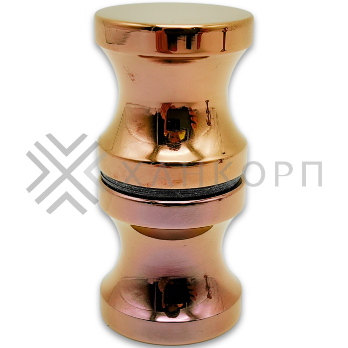 Ручка кноб FDR-40, нержавейка/розовое золото