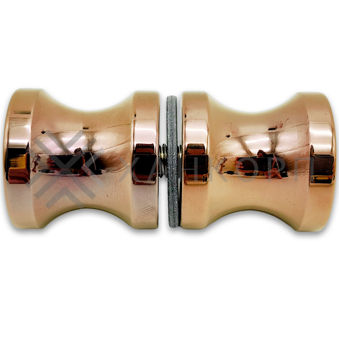 Ручка кноб FDR-40, нержавейка/розовое золото