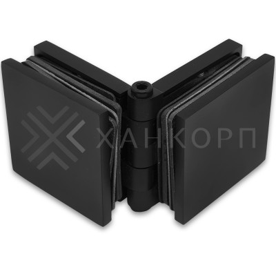 Коннектор Пегас FDK-101 стекло-стекло 0°-180° латунь/черный