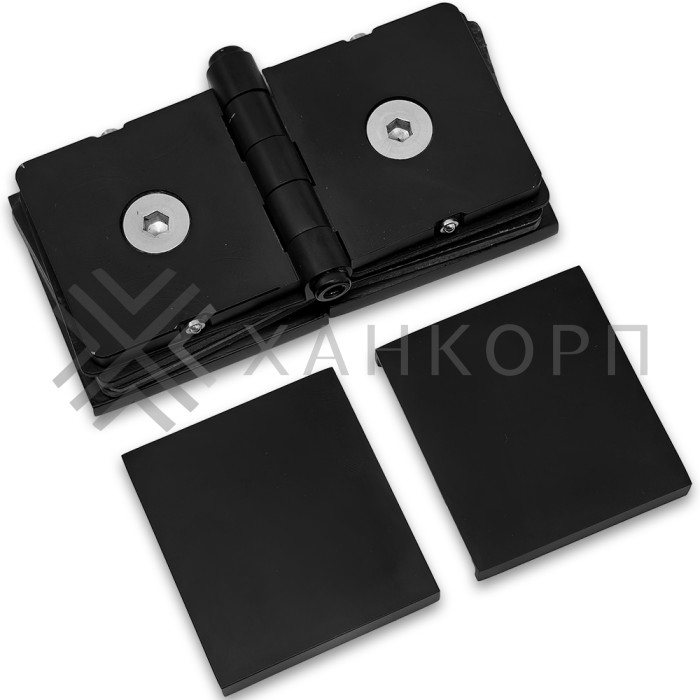 Коннектор Пегас FDK-101 стекло-стекло 0°-180° латунь/черный