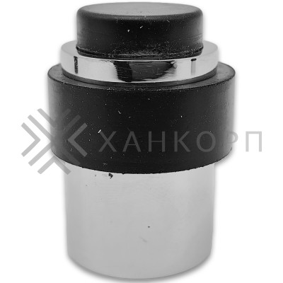 Дверной стопор FDA-09 крепление к стене/полу нержавейка/полированный