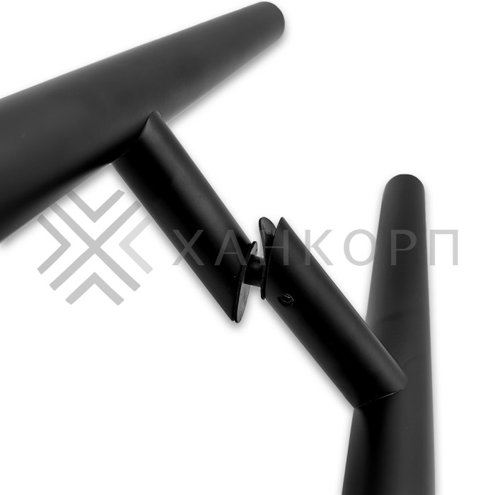 Ручка FKR-210 для стеклянной двери 32x1020х1500х1 мм, нержавейка/черный