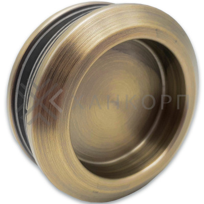 Ручка купе FDR-10, нержавейка/бронза