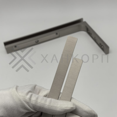 Комплект декоративных крышек FDKA-05 для углового стабилизатора FDK-5,нержавейка/матовый