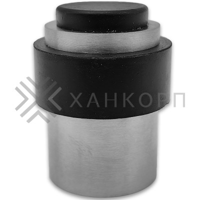 Дверной стопор FDA-09  крепление к стене/полу нержавейка/матовый