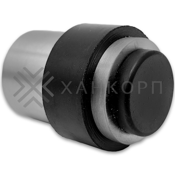 Дверной стопор FDA-09  крепление к стене/полу нержавейка/матовый