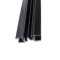Уплотнитель ПРЕМИУМ гармошка черный 2.5 м под стекло 8 мм FDPP-410.8