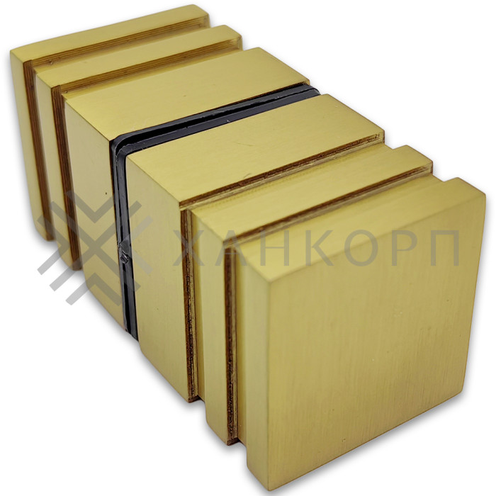 Ручка кноб FDR-54, нержавейка/брашированное золото