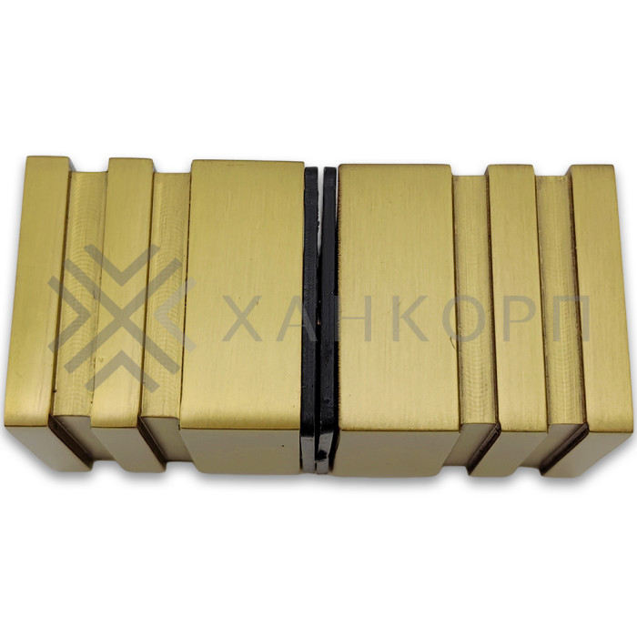 Ручка кноб FDR-54, нержавейка/брашированное золото