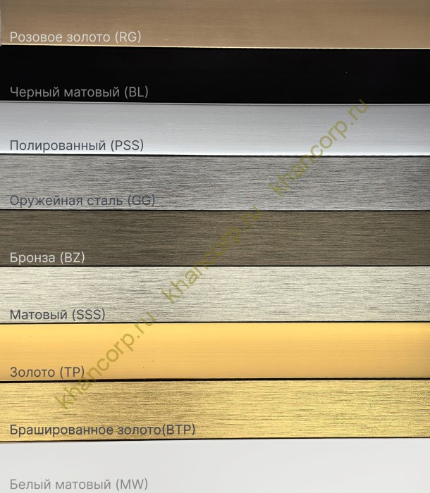 Профиль FDPA-60.3 п-образный 19х14,5х2 мм под стекло 10 мм, 3 м, алюминий/матовый