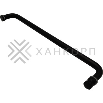 Ручка полотенцесушитель FDR-70.1, 19х450х1.0 мм, нержавейка/черный