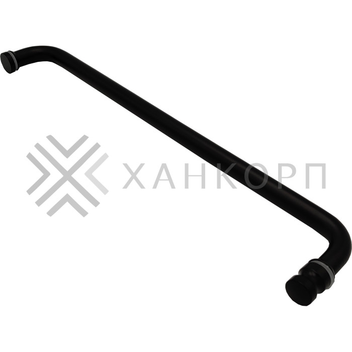 Ручка полотенцесушитель FDR-70.1, 19х450х1.0 мм, нержавейка/черный