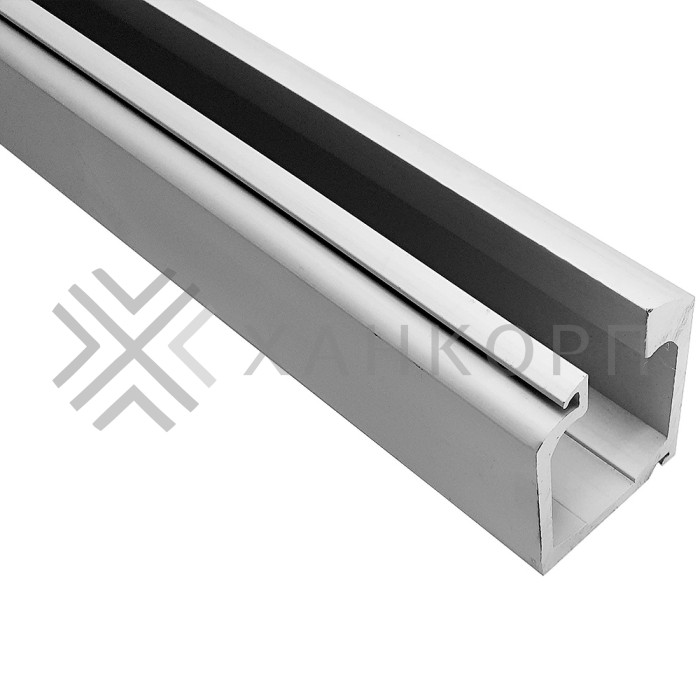 Трек FDS-111.285 для раздвижной системы FDS-11 с крышкой, длина 3 м, алюминий/матовый