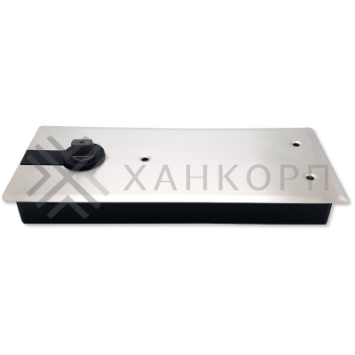 Напольный доводчик FKD-03 для стеклянных дверей, нагрузка от 100 до 120 кг, нержавейка/матовый
