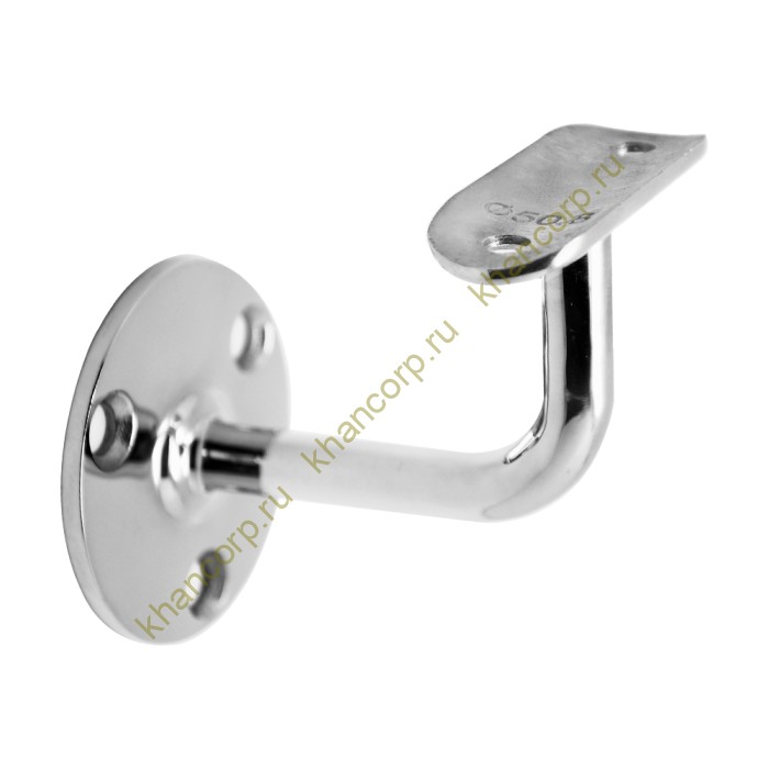 Крепление пристенного поручня FOP-50.16 ложемент O50.8 мм, GRIT 600, нержавейка/полированный