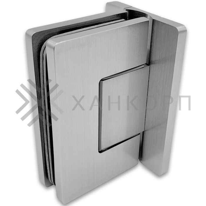 Петля Афина FDP-131 стена-стекло с центральным креплением, латунь/матовый