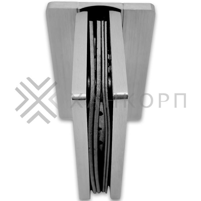 Петля Афина FDP-131 стена-стекло с центральным креплением, латунь/матовый