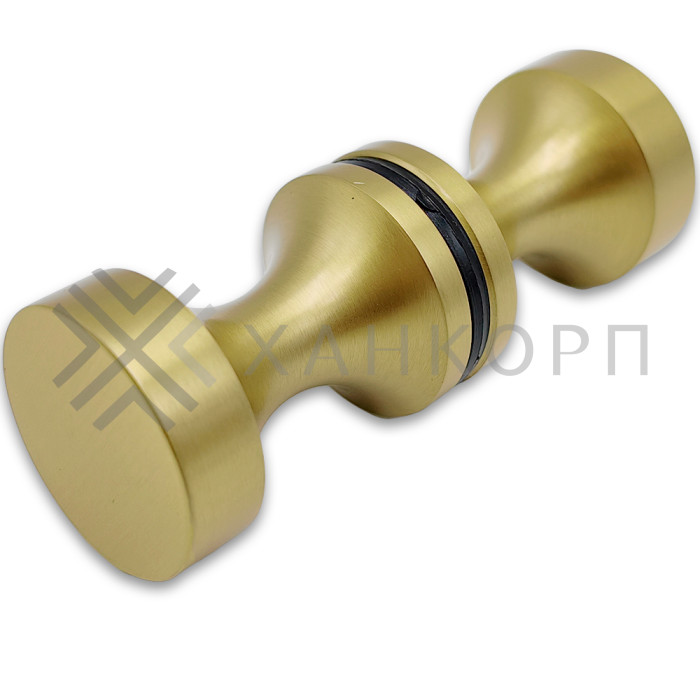 Ручка кноб FDR-61, нержавейка/брашированное золото