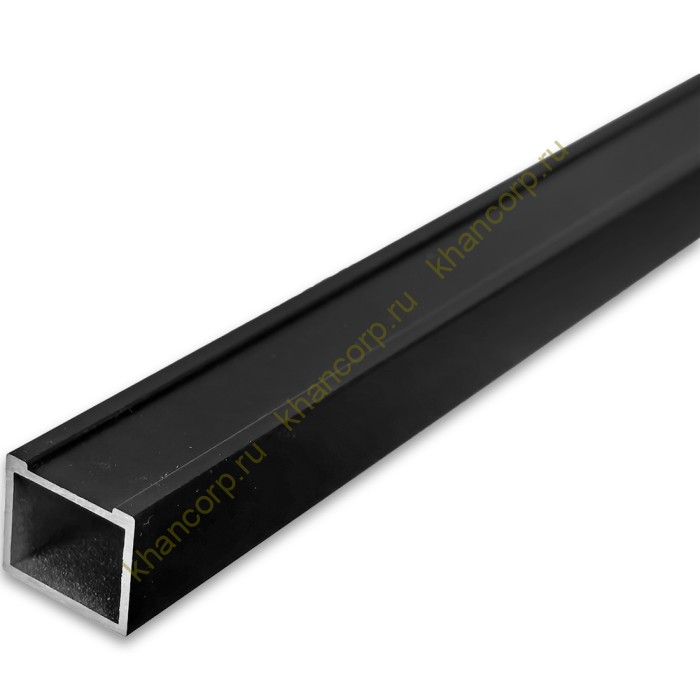 Декоративный профиль FMPA-31.6 для имитации лофт-перегородки, длина 6м, алюминий/черный