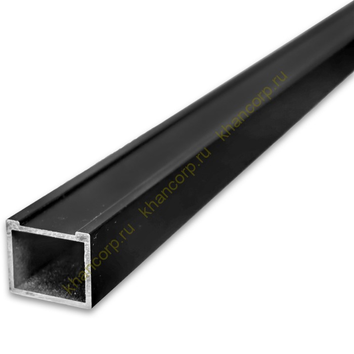 Декоративный профиль FMPA-31.6 для имитации лофт-перегородки, длина 6м, алюминий/черный