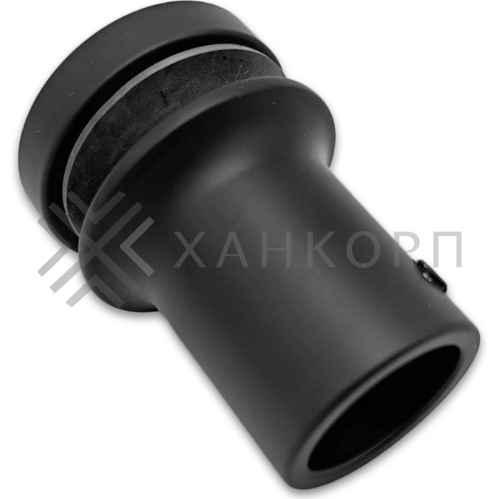 Крепление FDC-24 трубы 19 к стеклу, нержавейка/черный