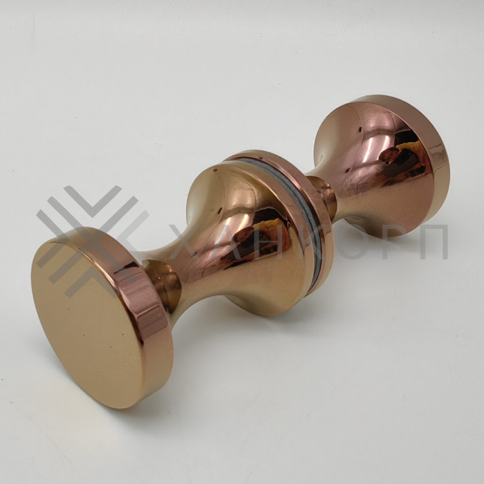 Ручка кноб FDR-61, нержавейка/розовое золото