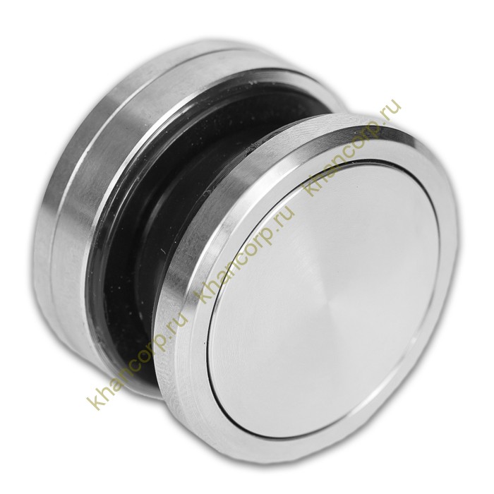 Точечное крепление FKK-30 с крышкой 8-12 мм без зенковки O35 мм рег.для стекла 10-12 мм, нержавейка/матовый