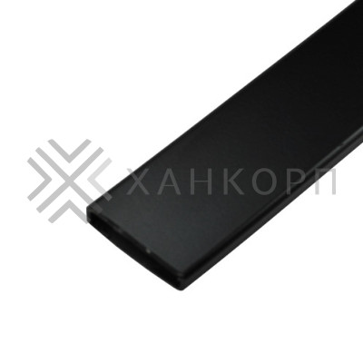 Труба FDT-392, 30х10х2 мм 2 м, нержавейка/черный