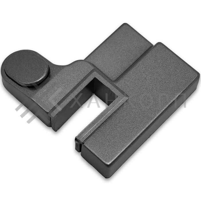 Коннектор FDPA-433L порог-стекло ЛЕВЫЙ для порога FDPA-43.15, ПВХ/оружейная сталь