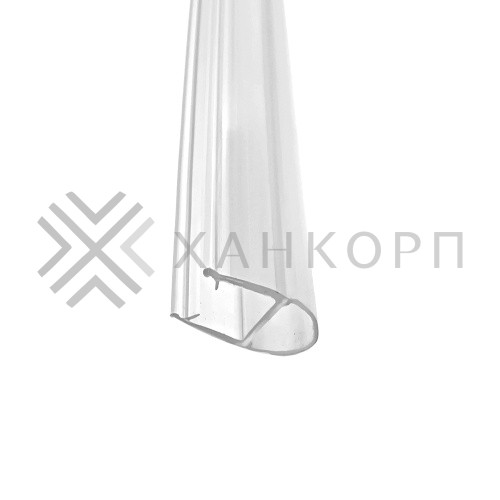 Уплотнитель ПРЕМИУМ А-образный прозрачный 3 м под стекло 8 мм FDPP-424.8