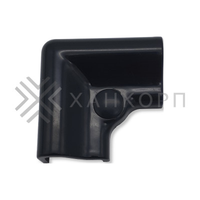 Коннектор угловой FDPA-403 порог-порог, ПВХ/черный