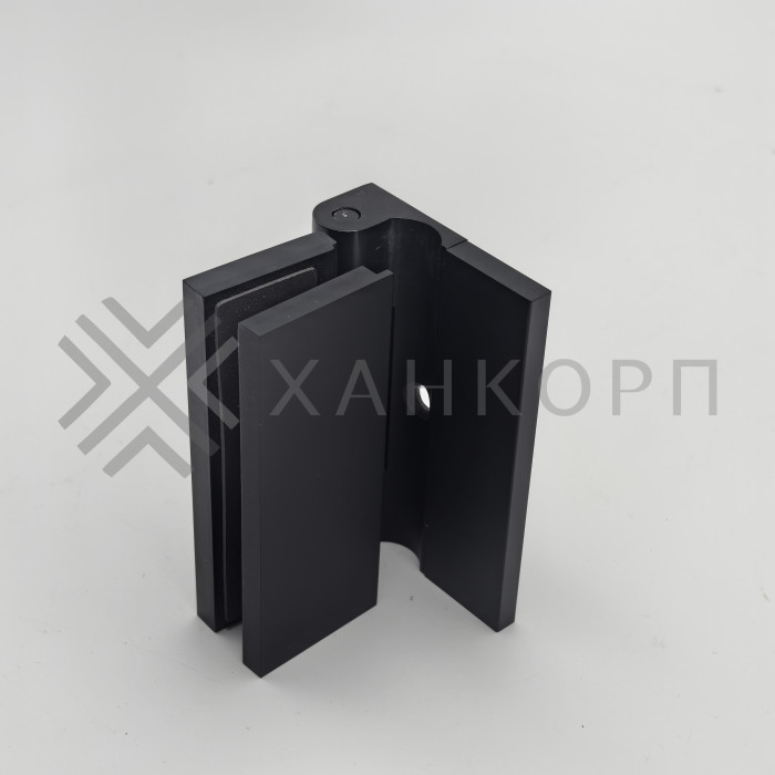 Петля Гера FDP-120 стена-стекло 90˚ открывание наружу, латунь/черный
