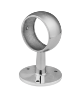 Пристенное крепление FOP-50.18 "кольцо", для трубы круглой O50.8 мм, GRIT320, нержавейка/матовый