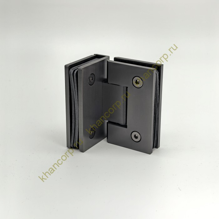 Петля Альфа α FDP-13 стекло-стекло 90˚ нержавейка/оружейная сталь