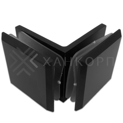 Коннектор Бета β FDK-24 стекло-стекло 90˚, цинк/черный