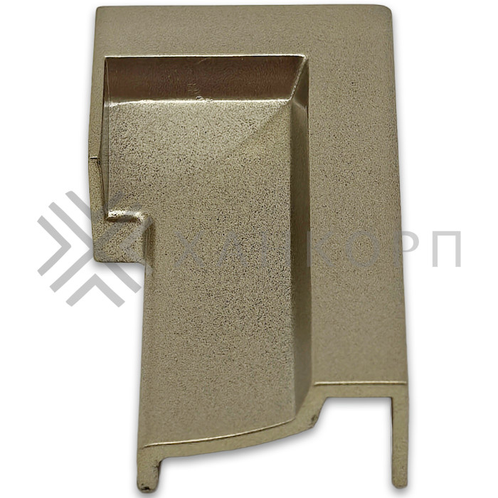 Заглушка FDPA-430R ПРАВАЯ торцевая для порога FDPA-43.15, ПВХ/бронза