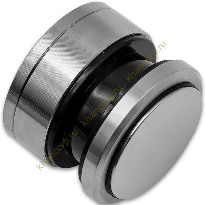 Точечное крепление FKK-31 с крышкой 12-18 мм без зенковки O35 мм рег.для стекла 10-12 мм, нержавейка/матовый