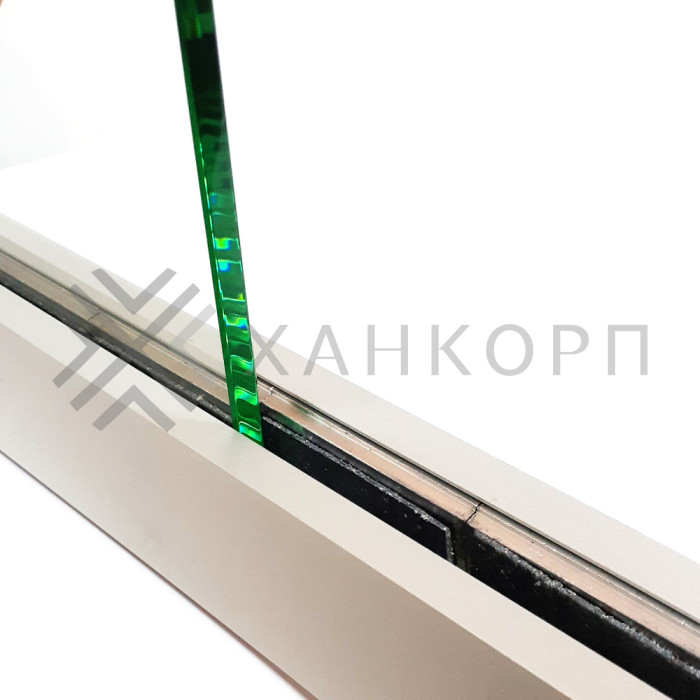 Профиль зажимной FKP-443 база + клипсы 9шт., алюминий